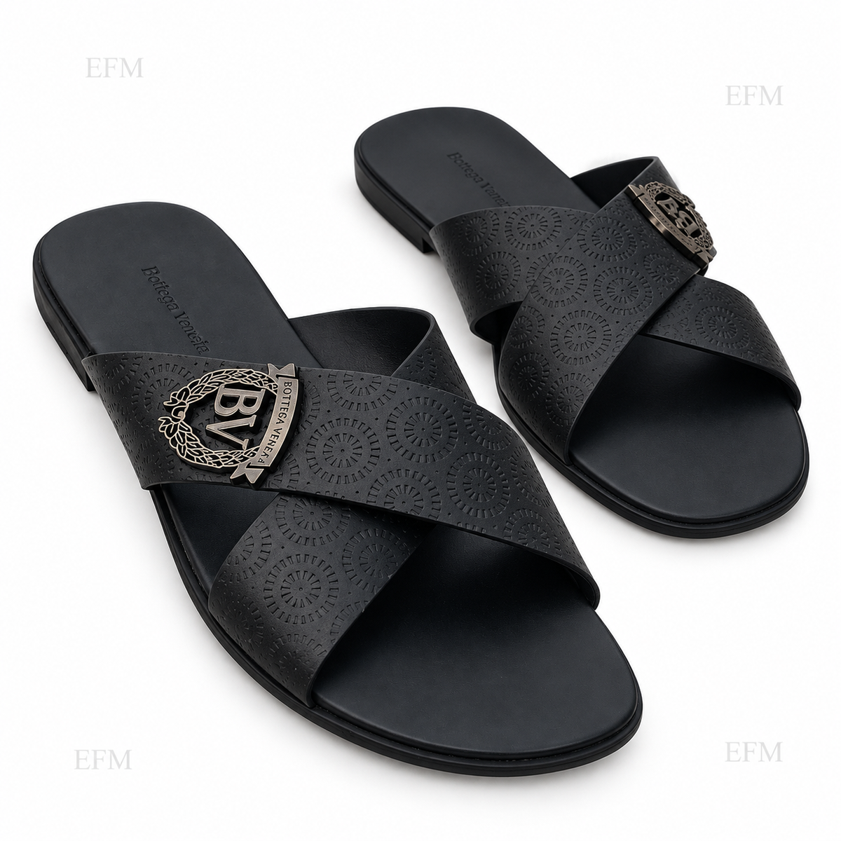 Circular-Pattern Crossover Slides – Black
