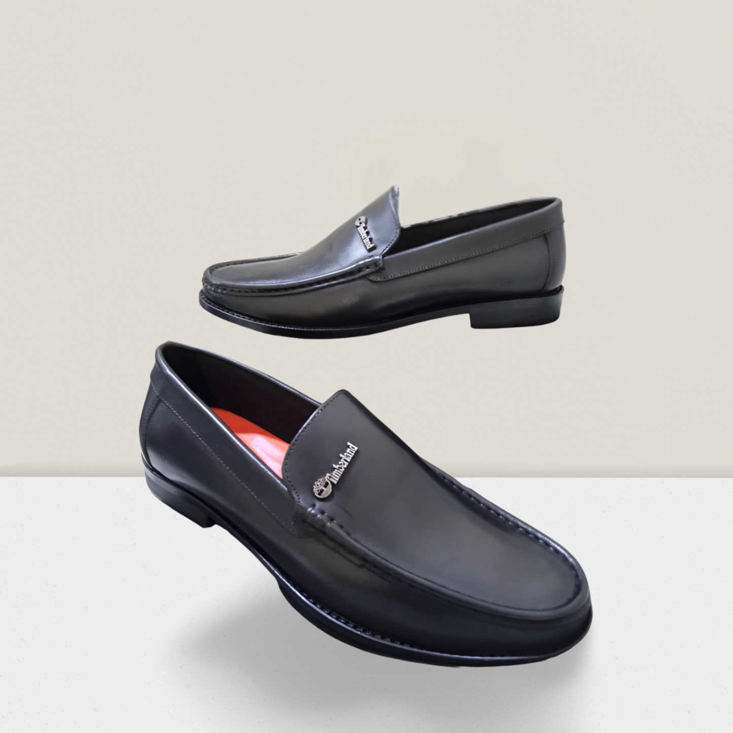 Men’s Premium Classic Slip-On Loafers – Executive Black