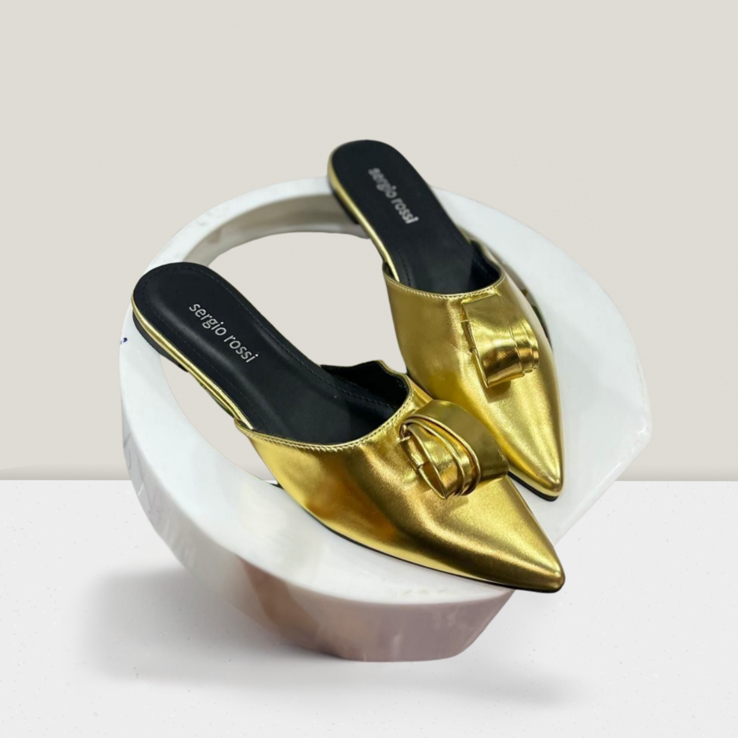 Luxury Satin Pointed Mules