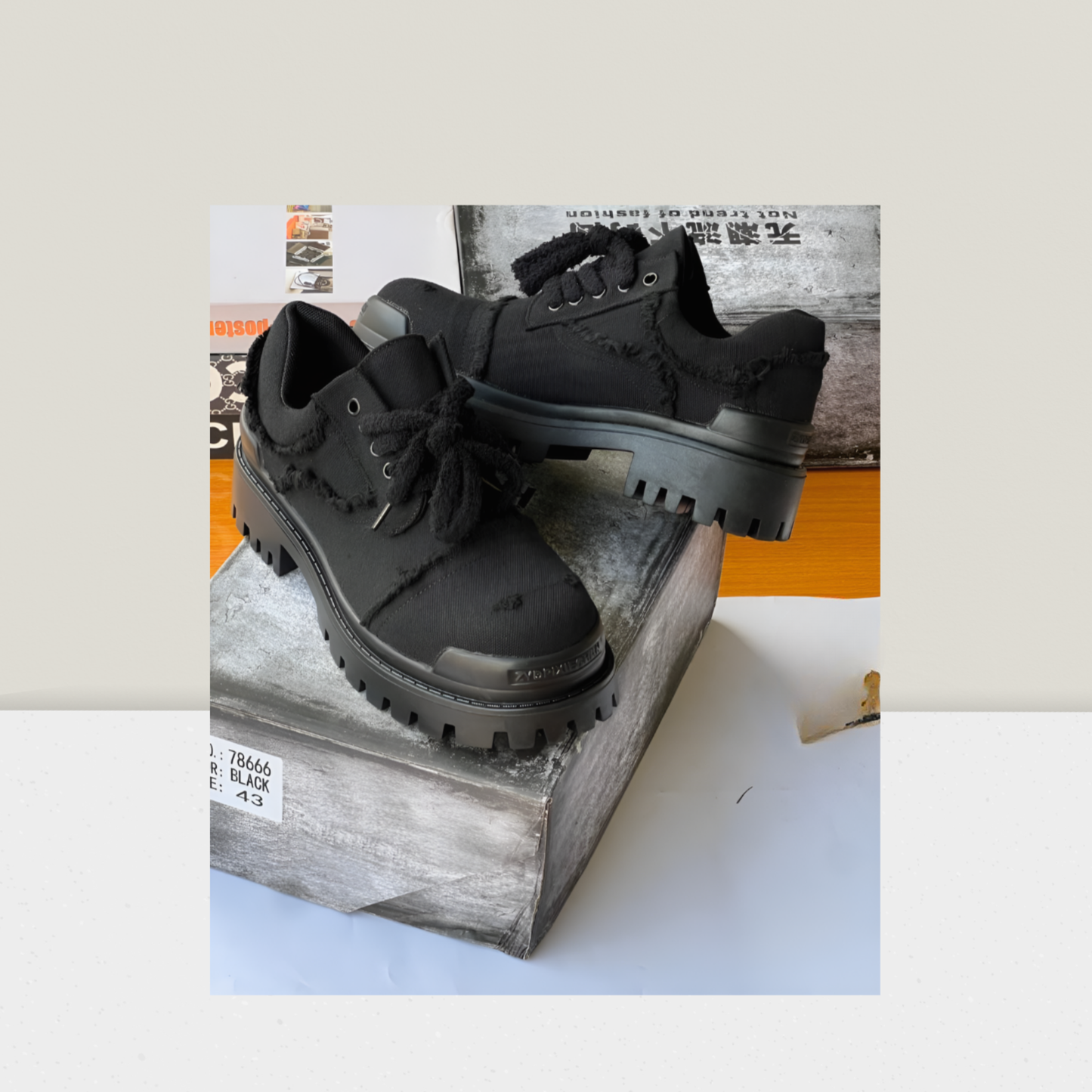 Onyx Suede Minimalist Dress Derby