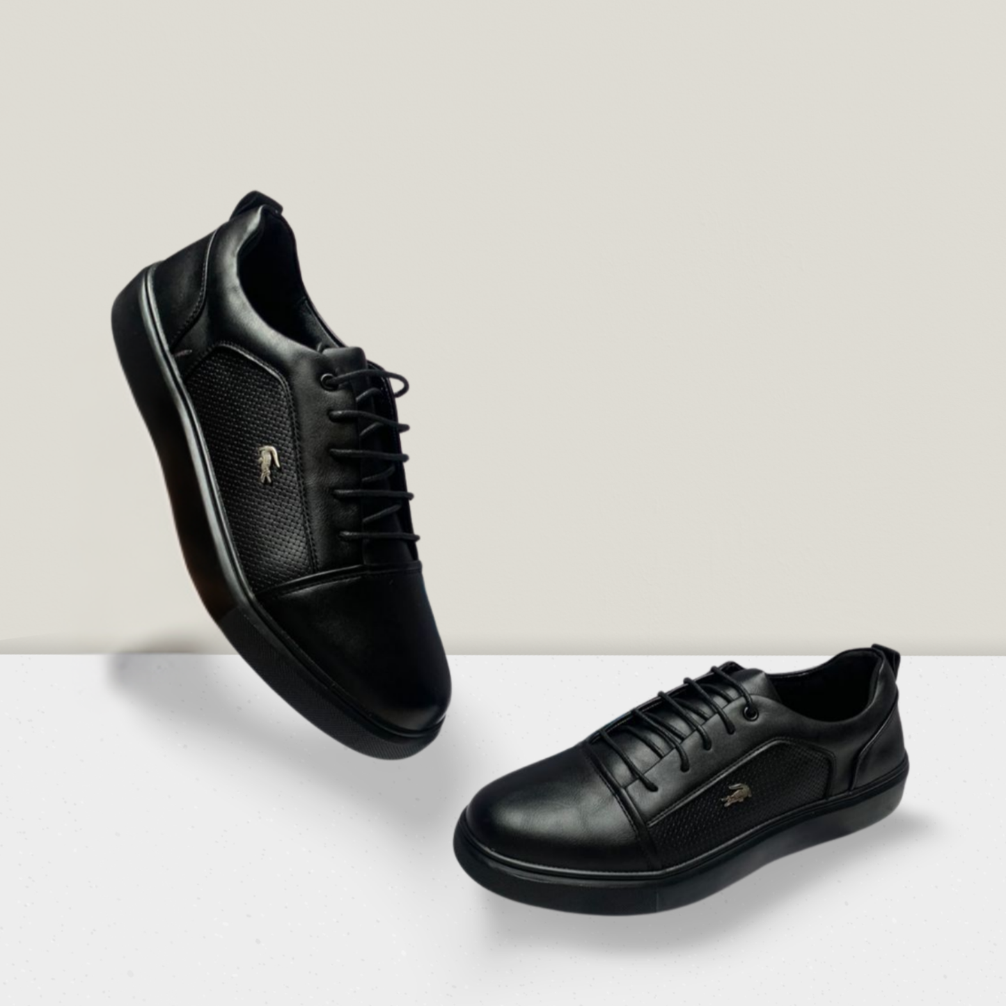 Urban Black Low-Top Sneaker