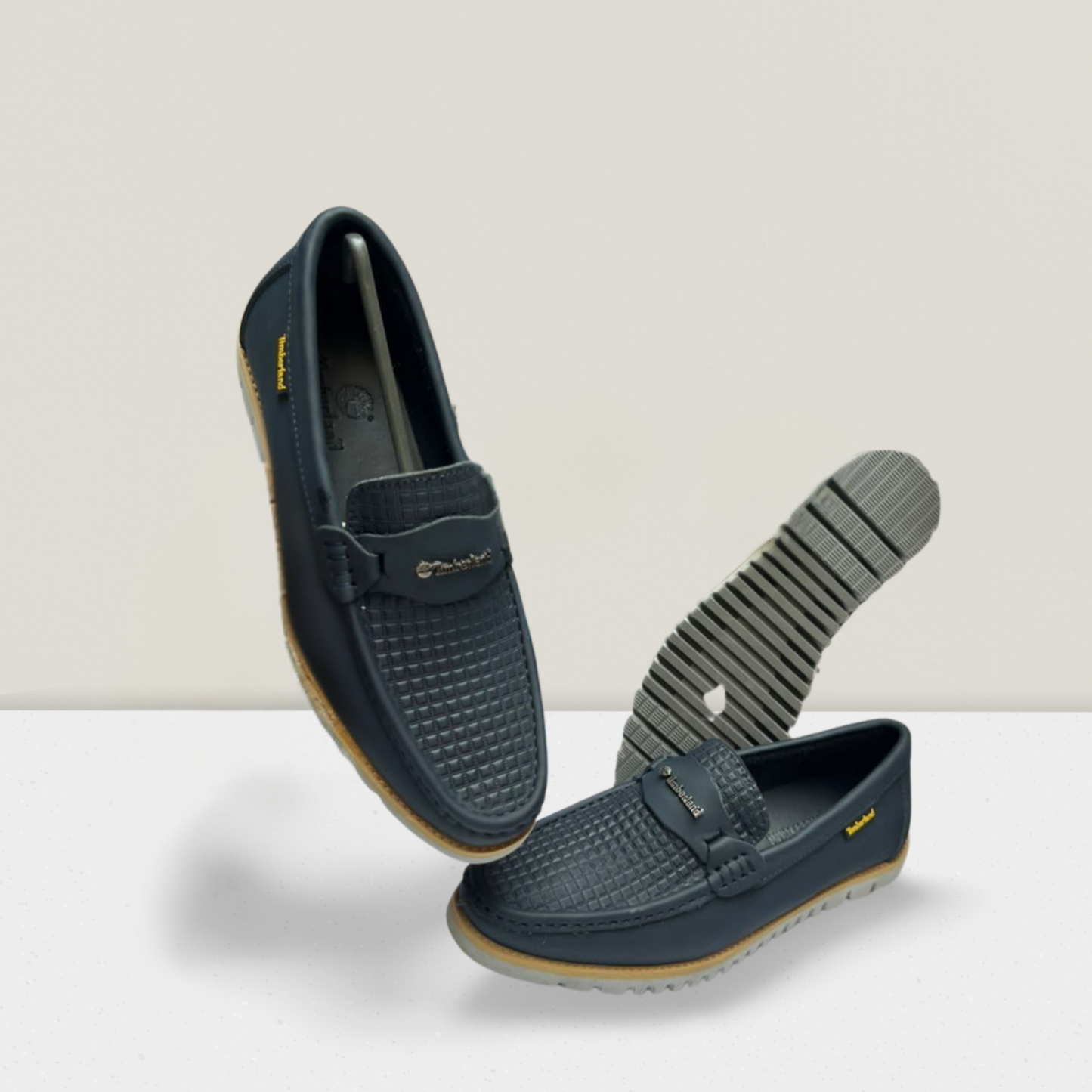 Executive Grid Moc Loafer