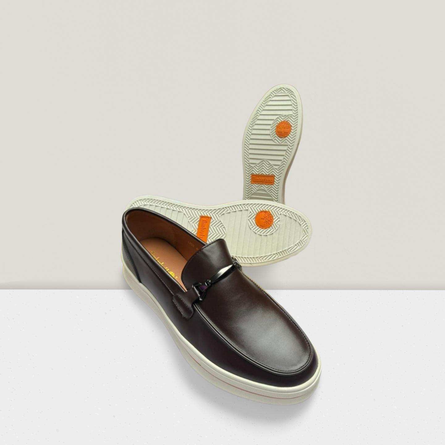 Urban Luxe Metal-Bit Slip-On Loafer