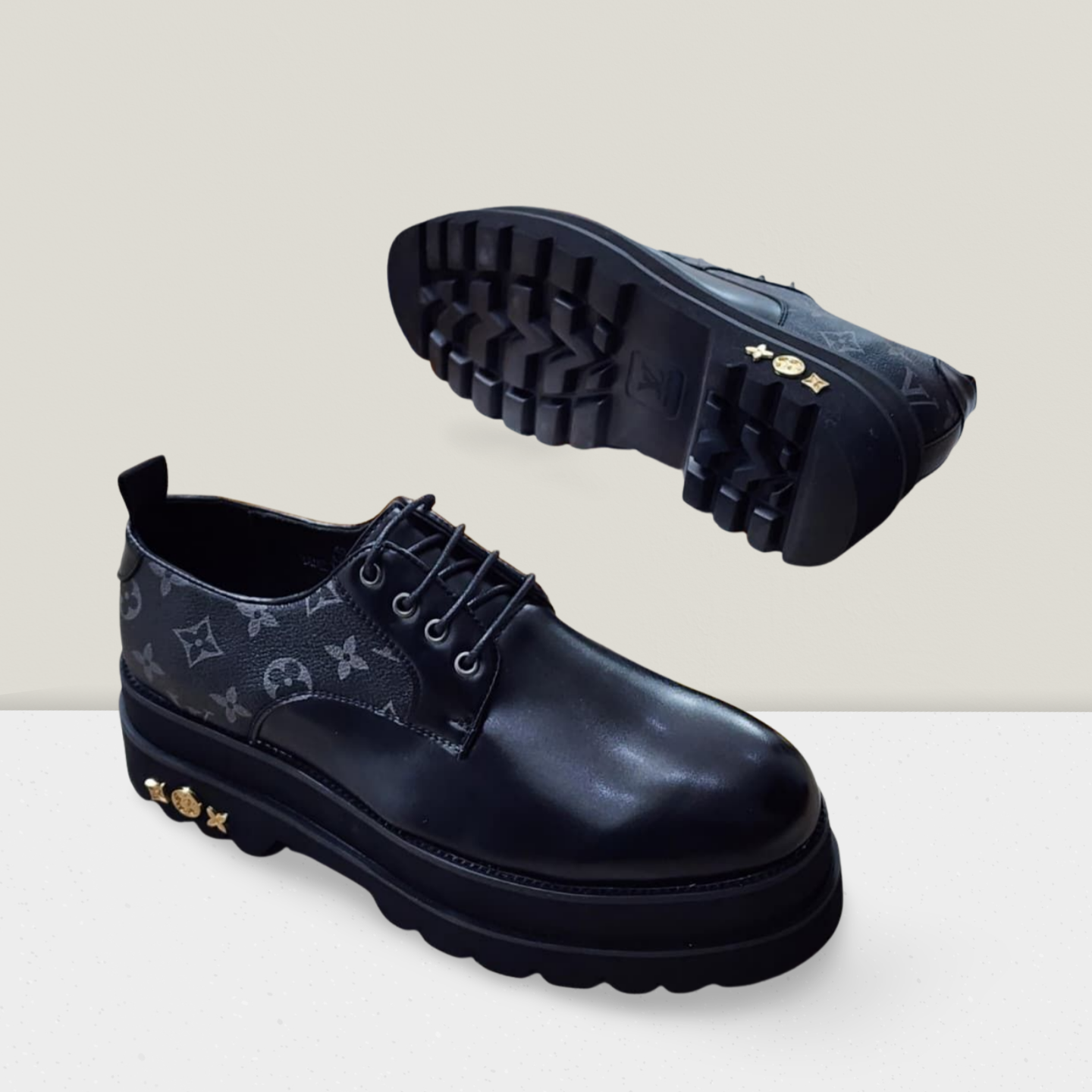 Executive Casual Leather-Feel Loafer