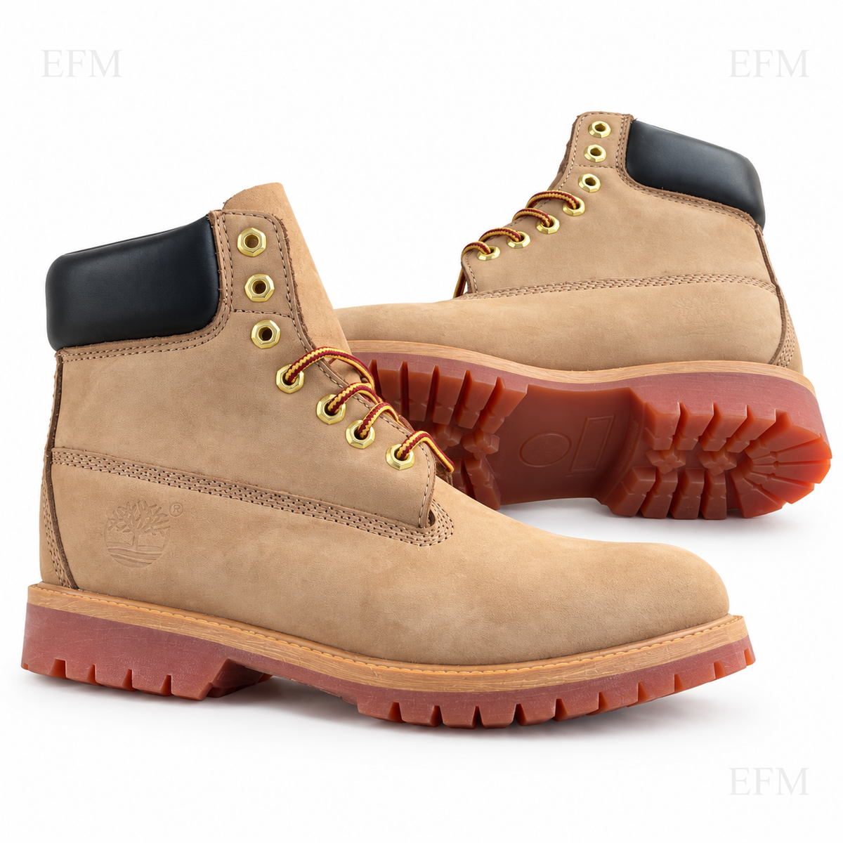 Classic Lug Boots – Tan/Brown