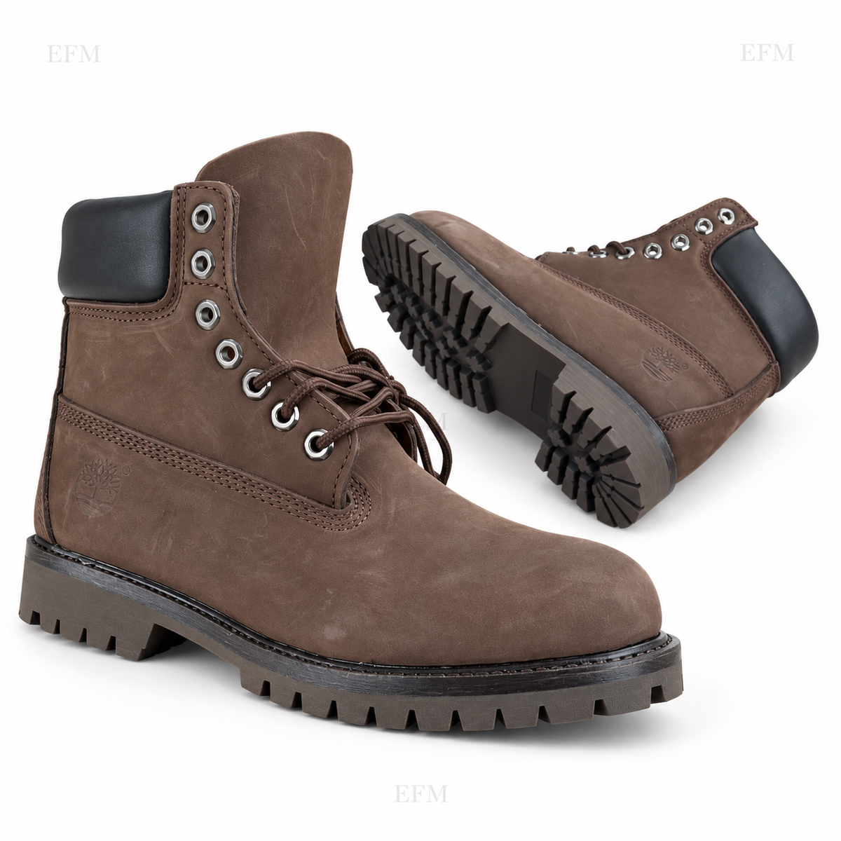 Classic Lug Boots – Mocha/Brown