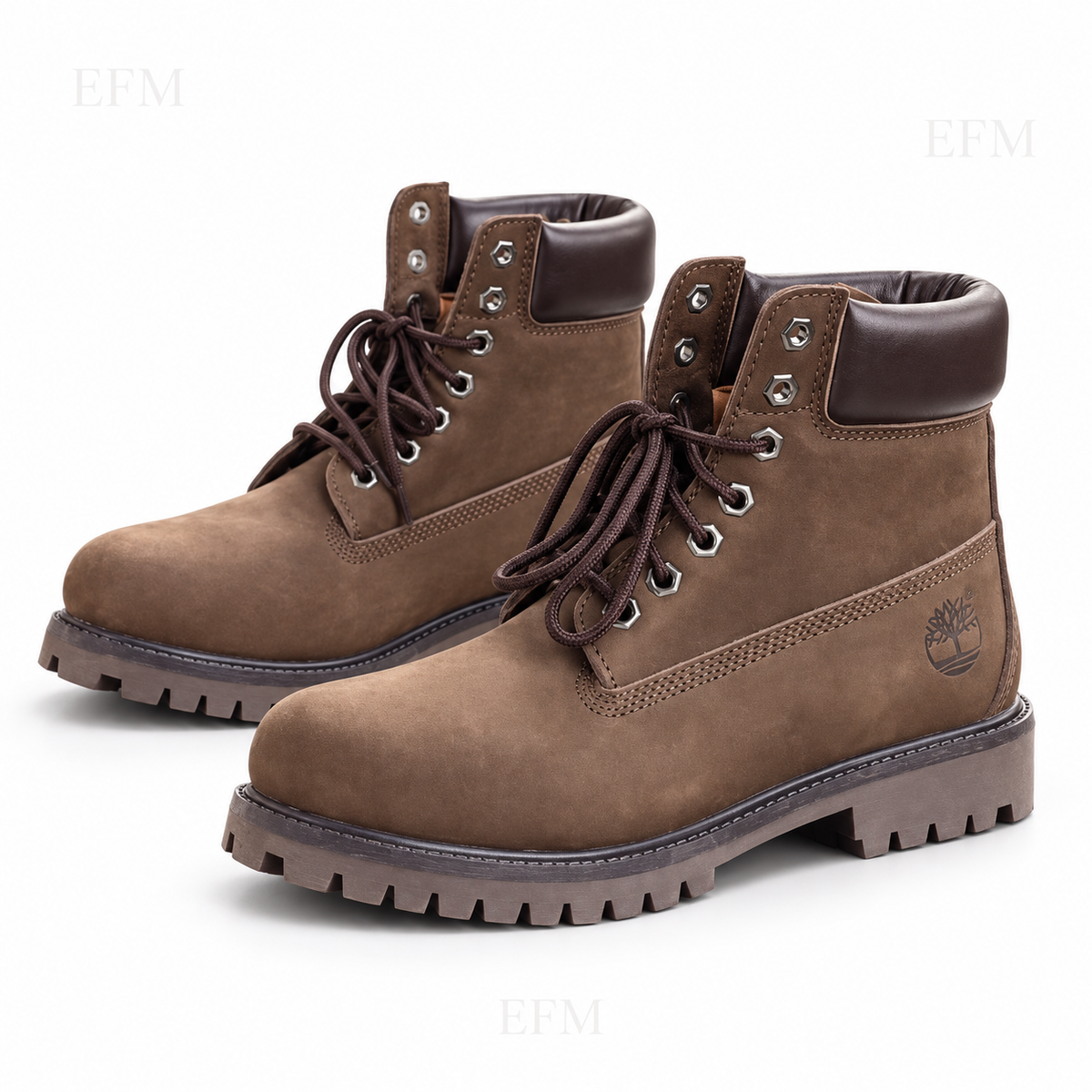 Classic Lug Boots – Brown/Black