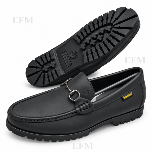 Bit Lug-Sole Moc-Toe Loafers