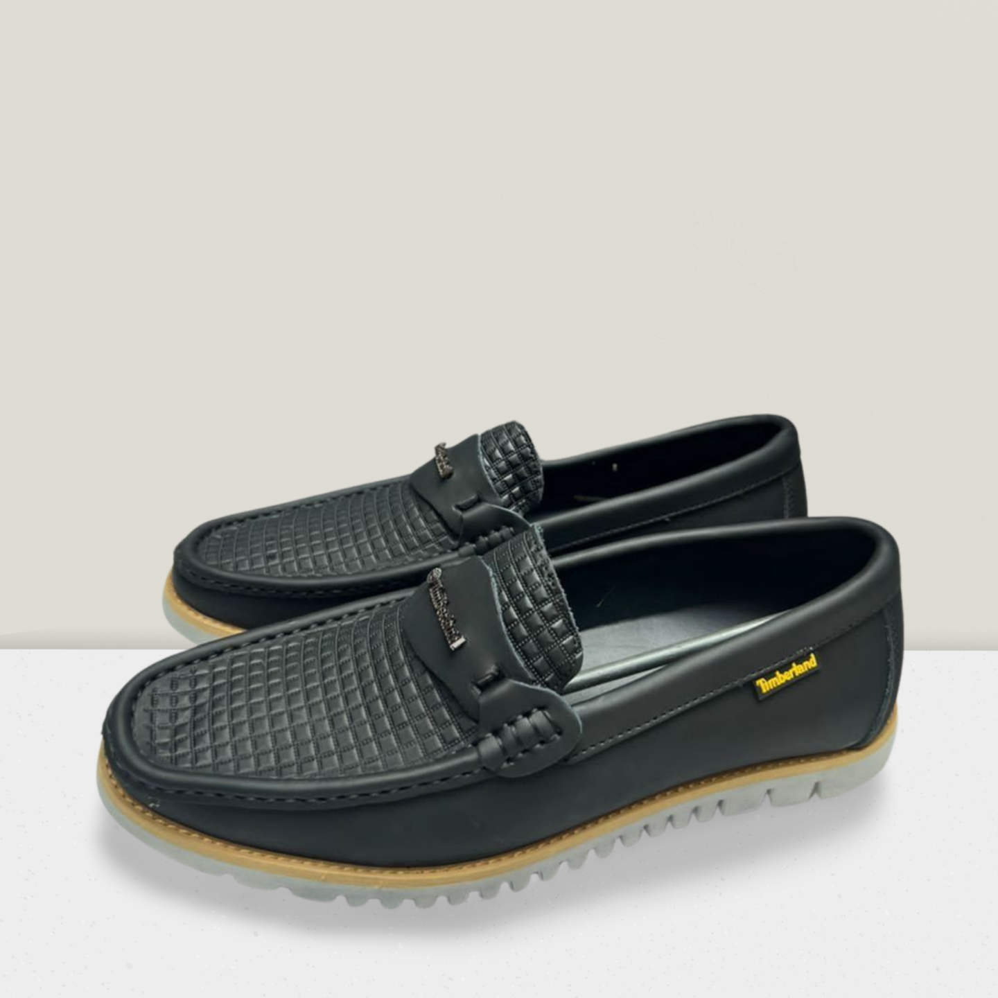 Executive Grid Moc Loafer