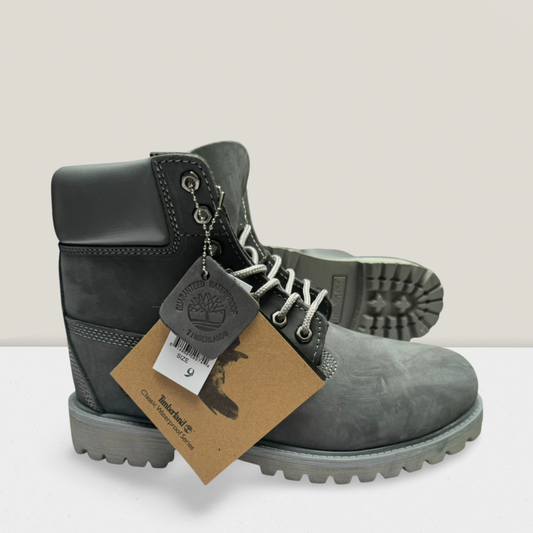 Stealth Black Nubuck Boot