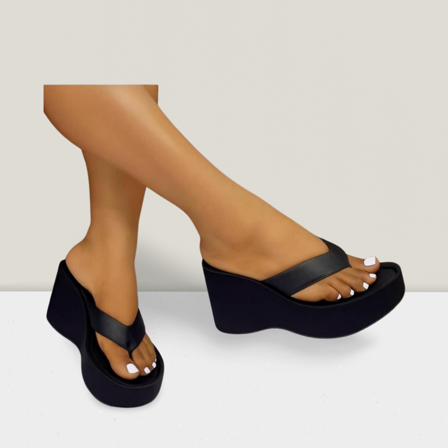 Modern Studded Platform Mule