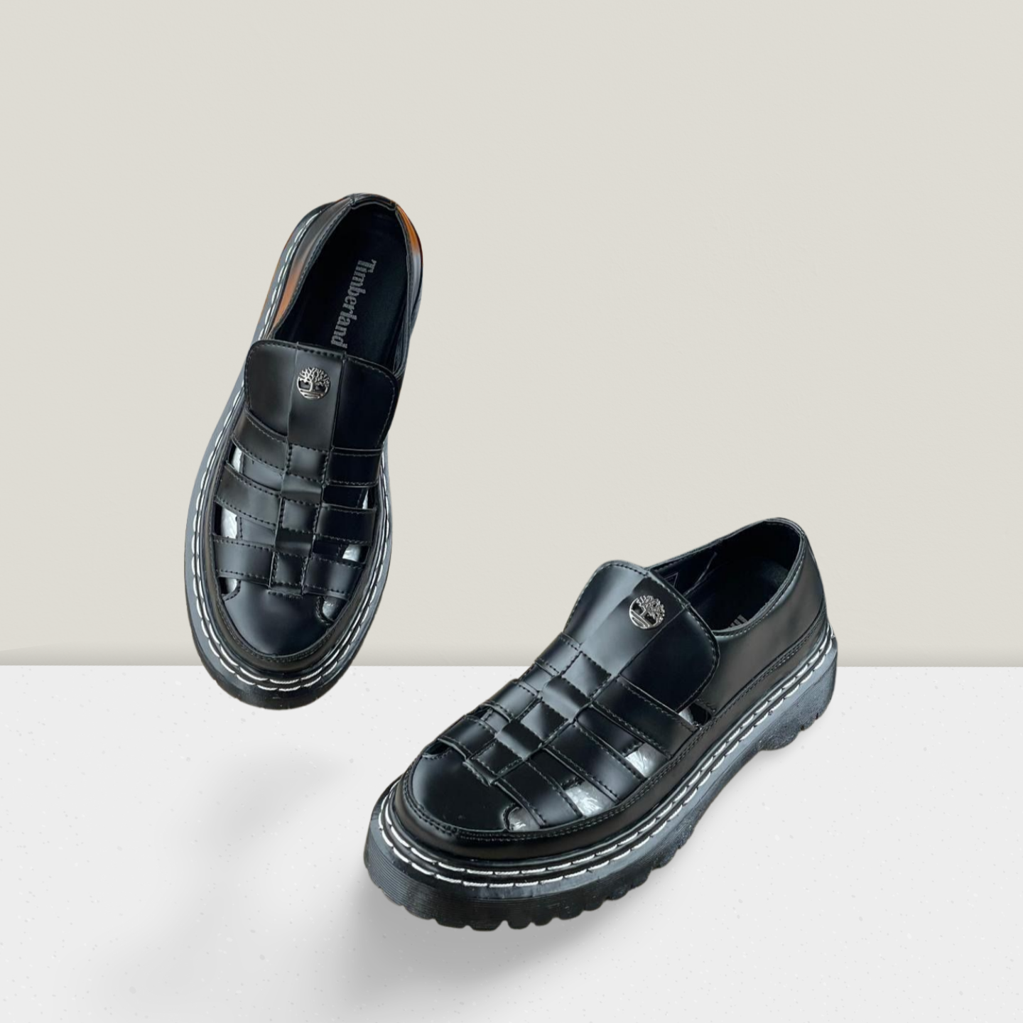 Executive Gloss Platform Derby Shoe