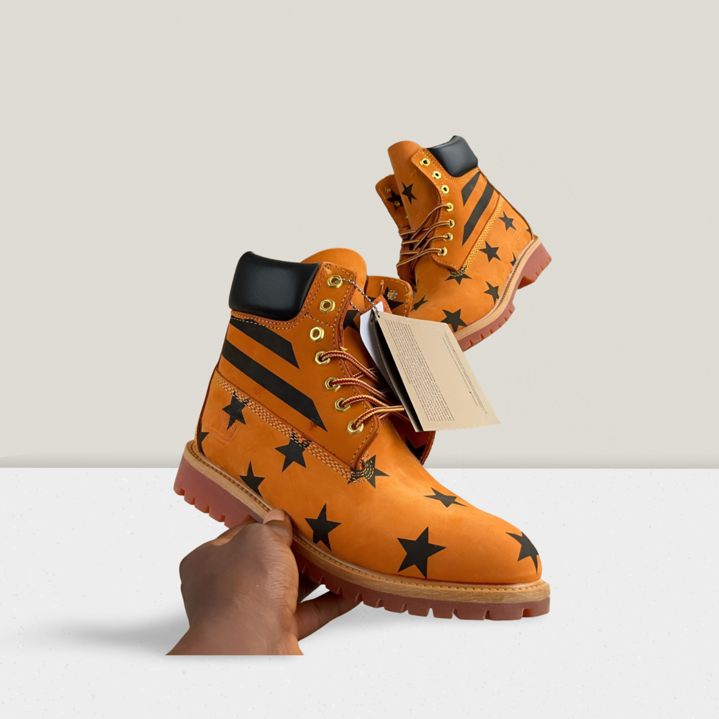 Men’s Heritage Lace-Up Boot – Wheat Brown