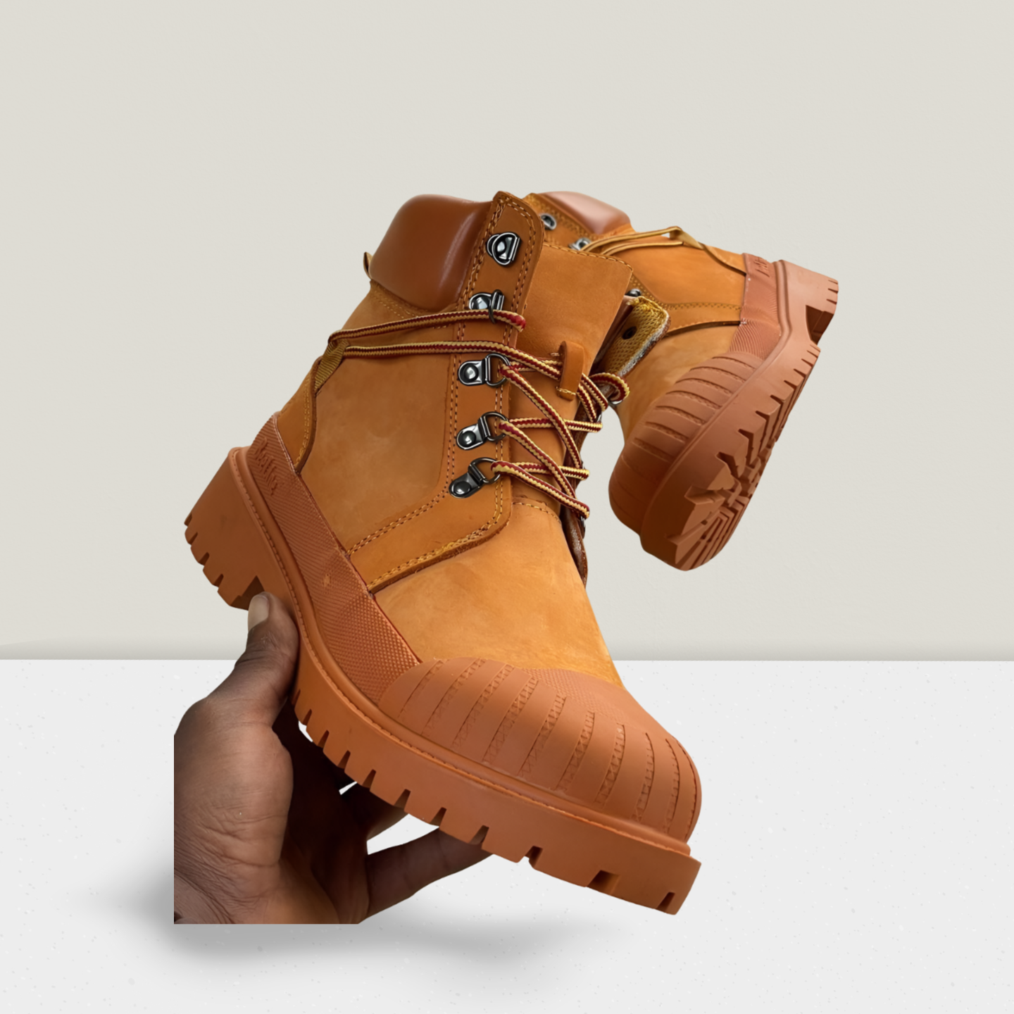 Men’s Rugged Nubuck Ankle Boot – Earth Brown