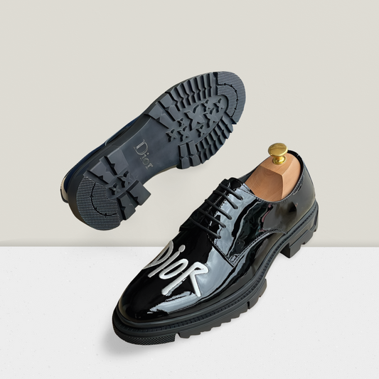 Monogram Strap Luxury Platform Loafer