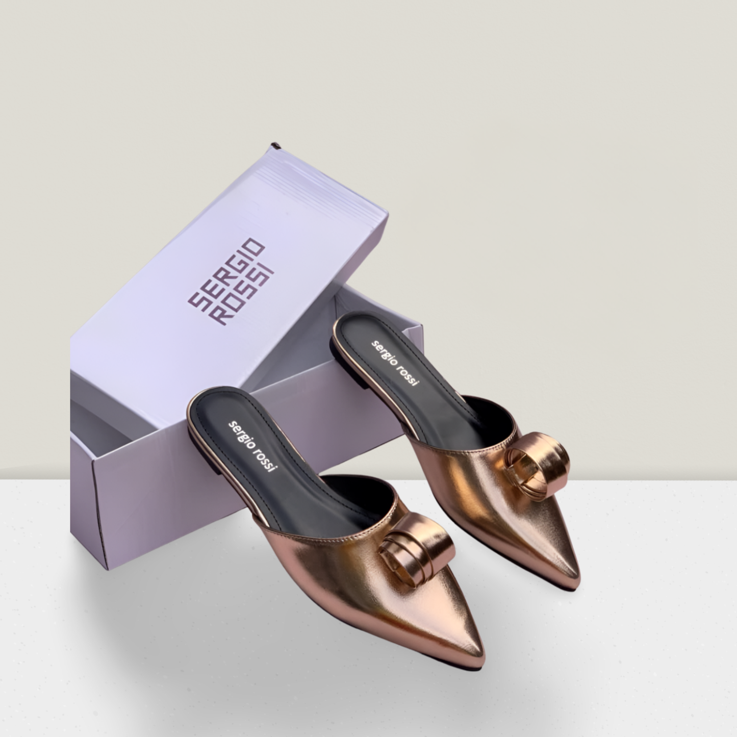 Luxury Satin Pointed Mules