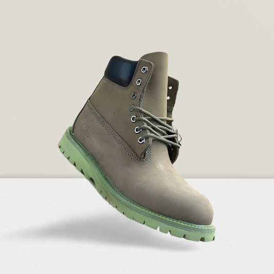 Men’s Classic Workwear Boot – Olive Grey Edition