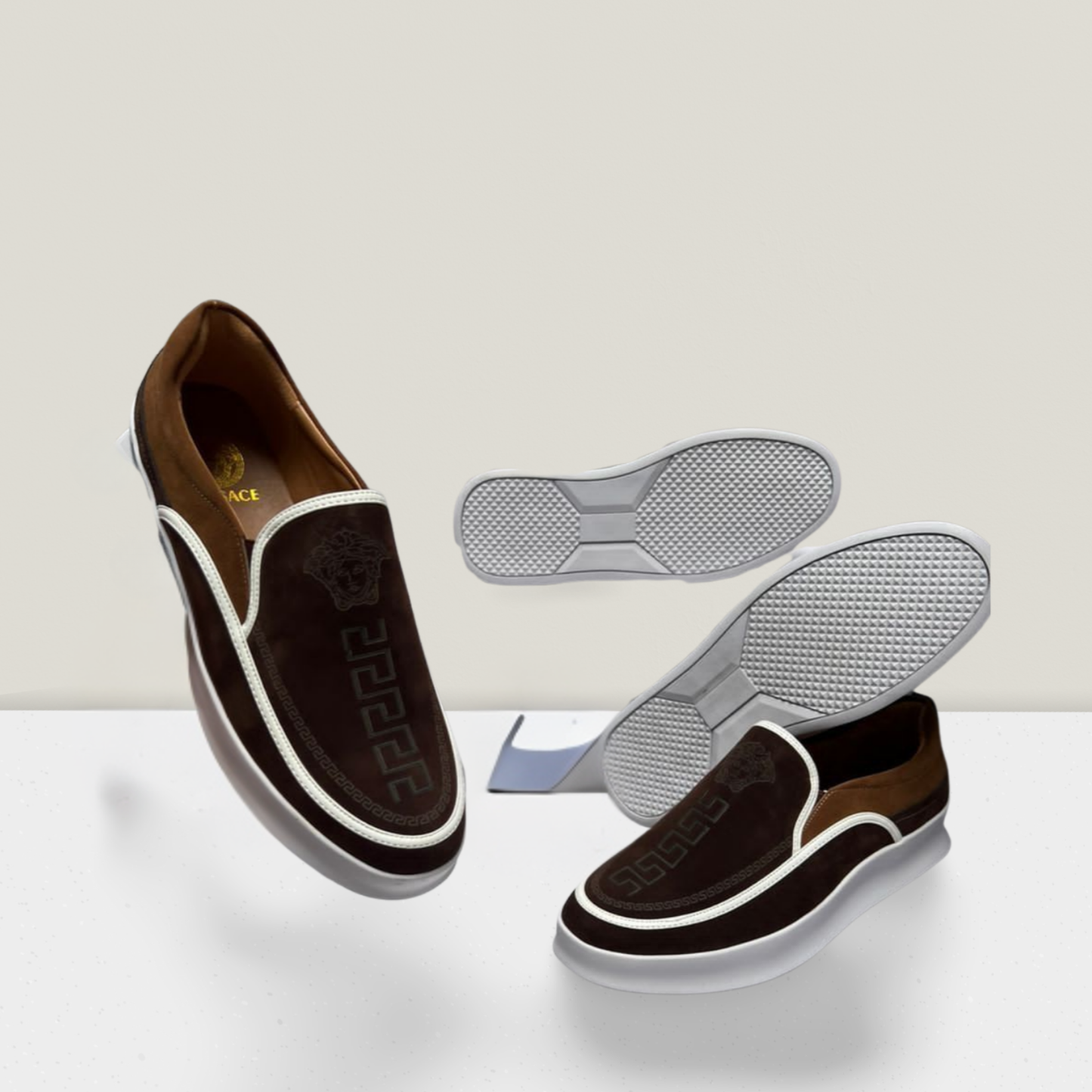 Luxury Pattern Slip-On Loafer