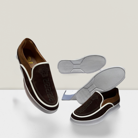 Luxury Pattern Slip-On Loafer