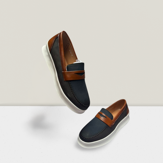 Two-Tone Smart Casual Loafers
